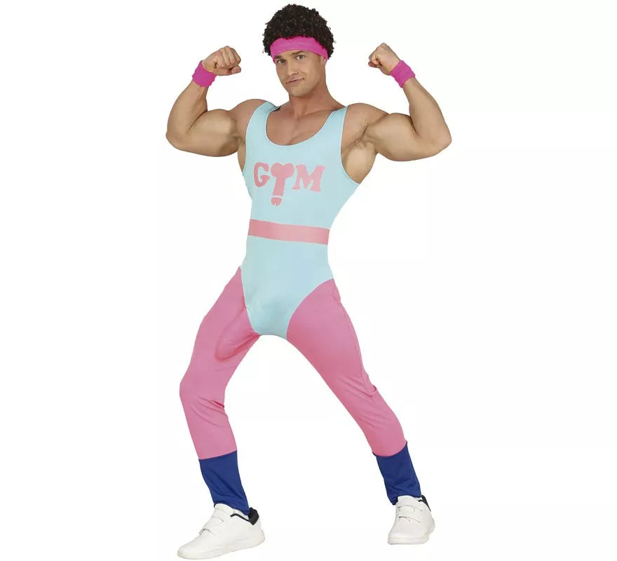 Translation missing: en.Disfraz de Mono de Estiramiento de Gimnasta para hombre