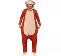 Disfraz de Mono Marrón Pijama para hombre