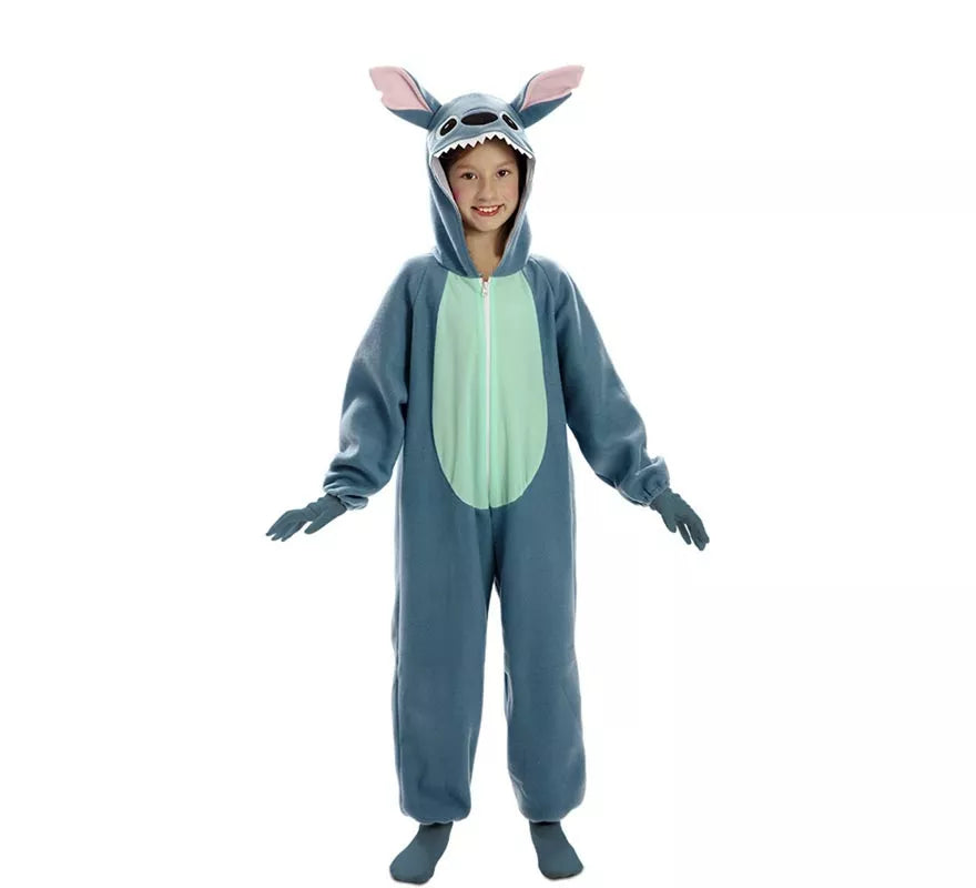 Disfraz de Monstruito azul para niños