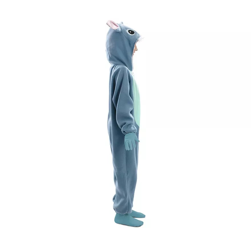 Disfraz de Monstruito azul para niños