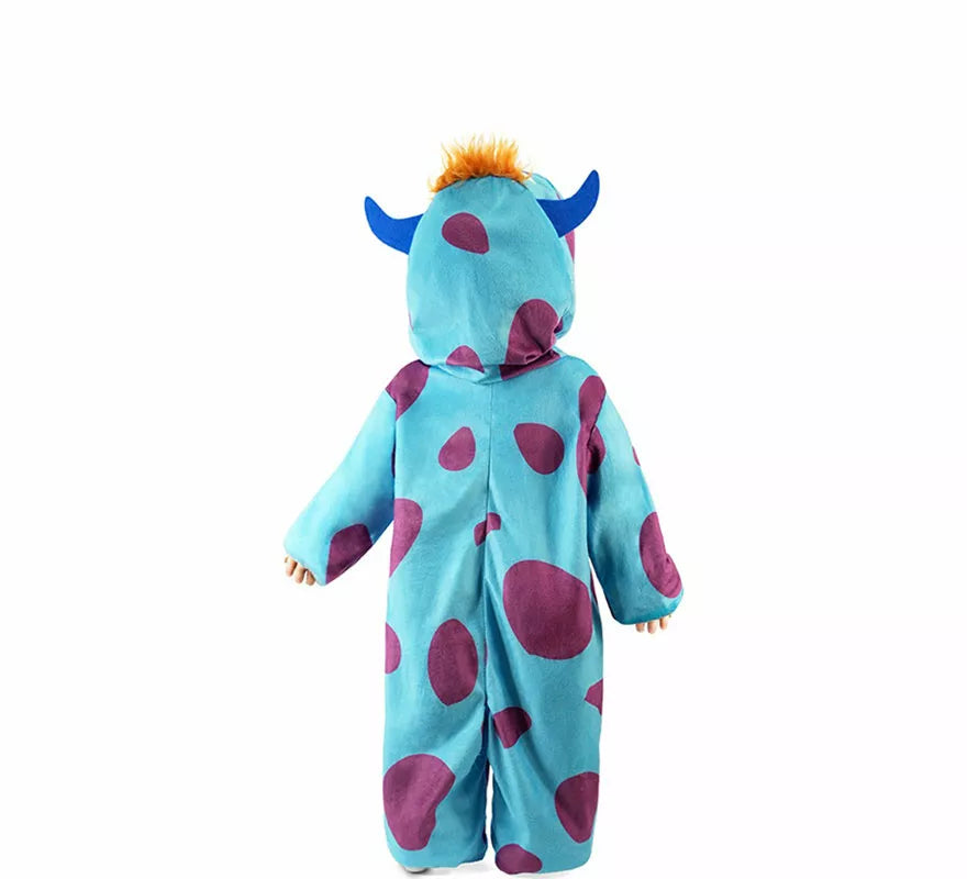 Disfraz de Monstruo azul para niño