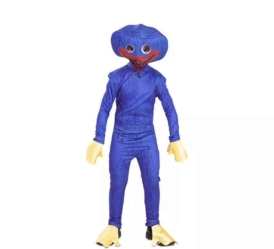 Disfraz de Monstruo de los Abrazos azul para niño