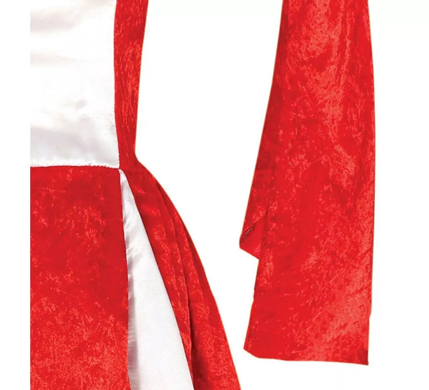 Disfraz de Mosquetera roja para mujer