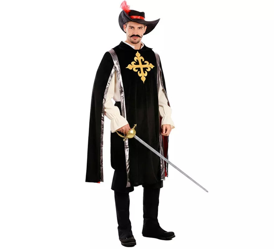 Disfraz de Mosquetero Elegante para hombre