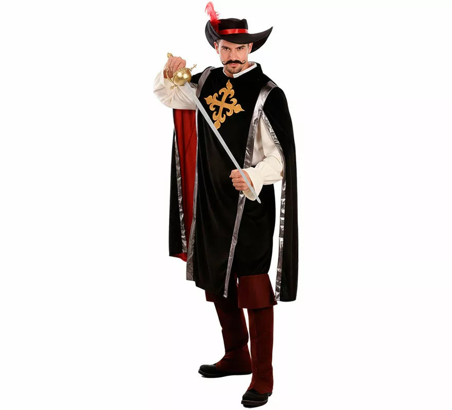 Translation missing: en.Disfraz de Mosquetero Elegante para hombre