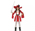Disfraz de Mosquetero rojo para niños