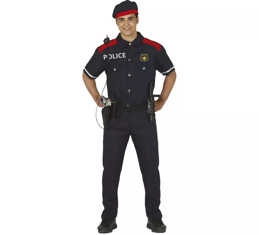 Disfraz de Mosso d'Esquadra para hombre