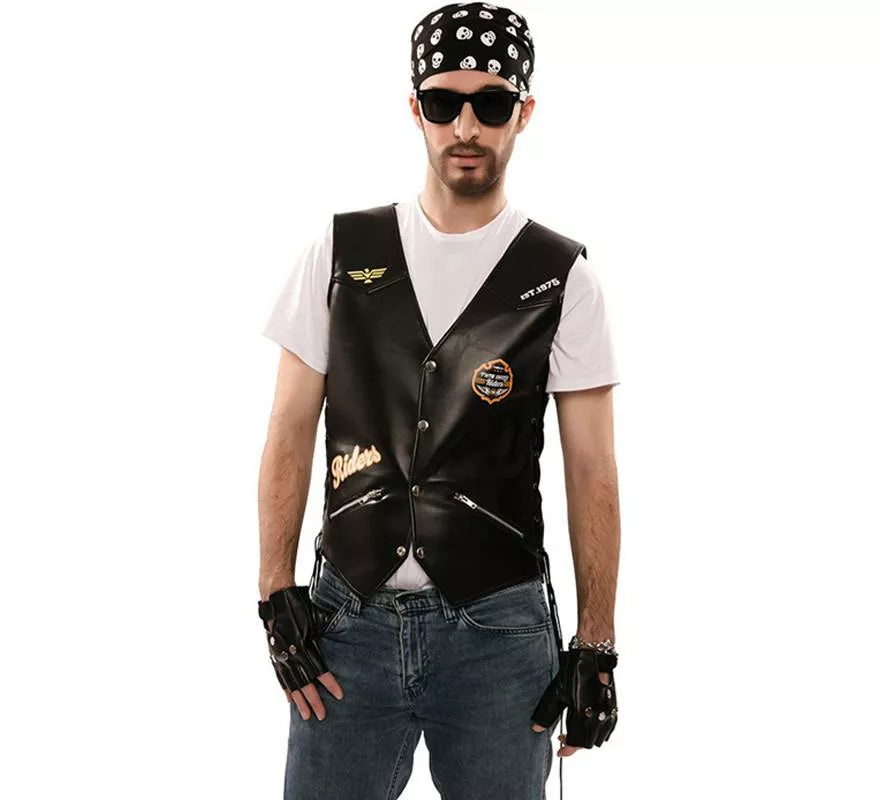 Disfraz de Motero para hombre