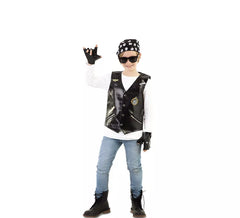 Rocker Motorcycle Costume for Boys