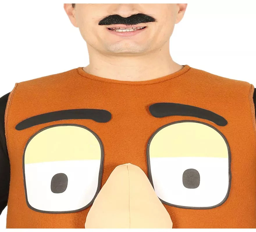 Translation missing: en.Disfraz de Mr. Potato personalizable para adultos