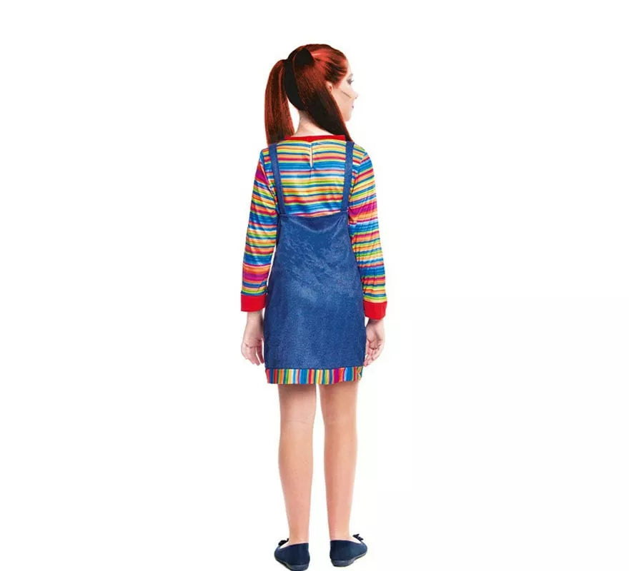 Disfraz de Muñeca Asesina para niña