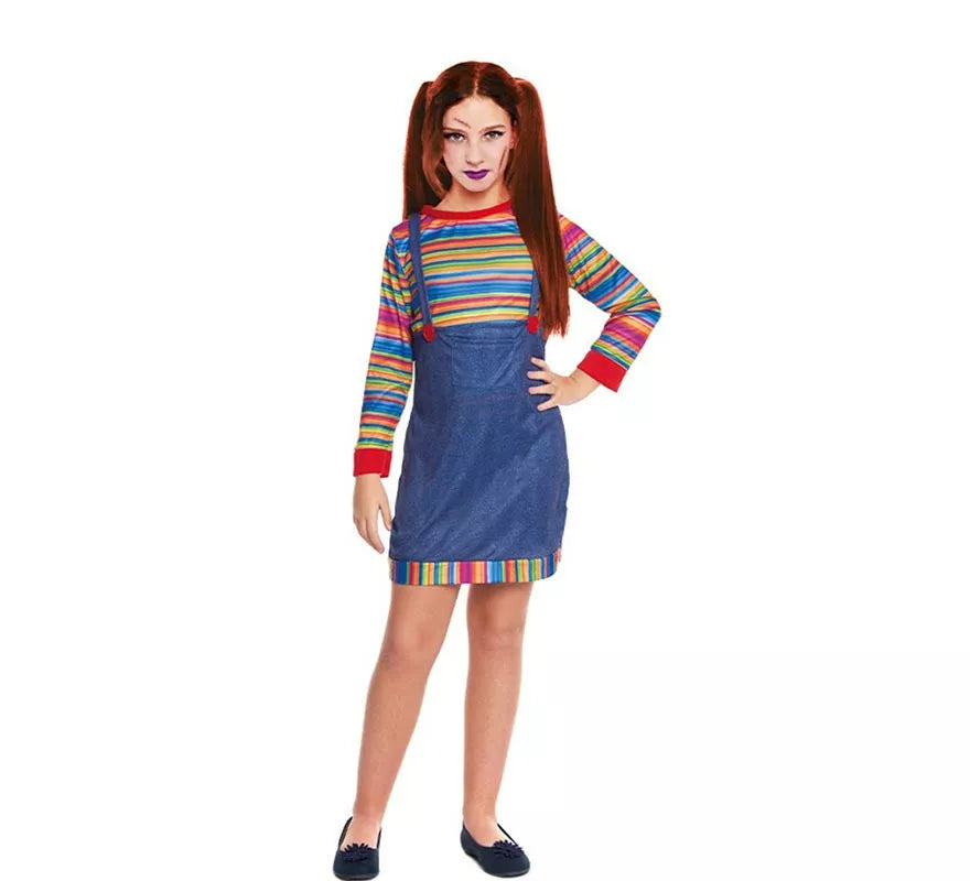 Translation missing: en.Disfraz de Muñeca Asesina para niña