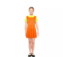 Squid Game Doll Costume for girls