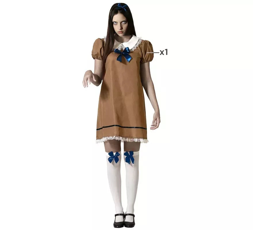 Disfraz de Muñeca Megan para mujer