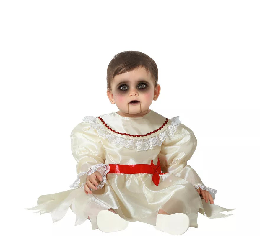 Translation missing: en.Disfraz de Muñeca Poseída para bebé y niña