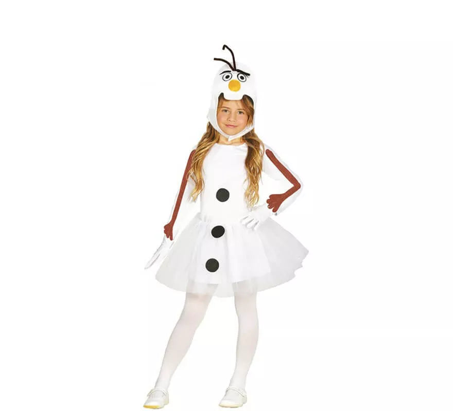 Translation missing: en.Disfraz de Muñeco de Nieve Fantasía con Tutú para niña