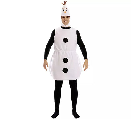 Disfraz de Muñeco de Nieve para hombre