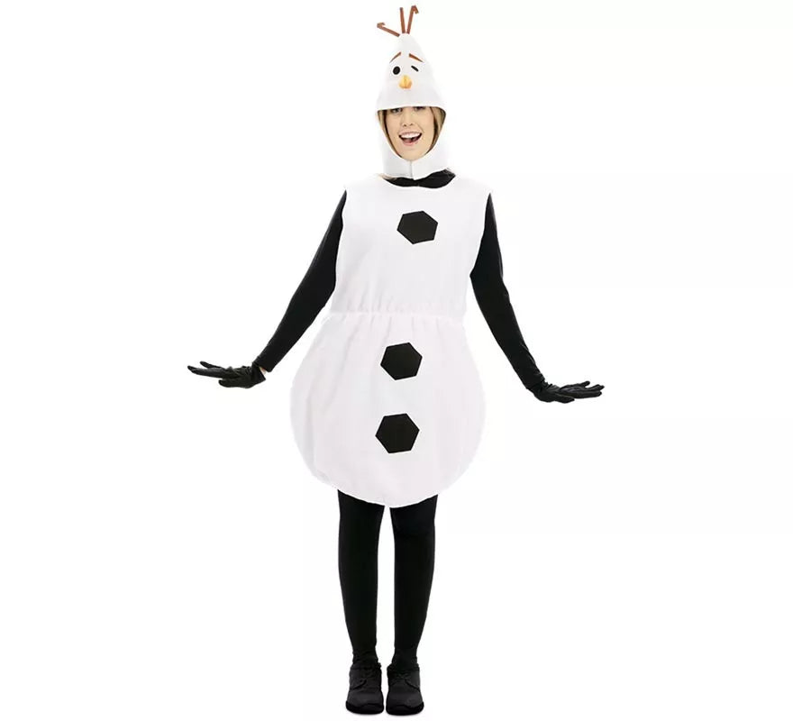 Disfraz de Muñeco de Nieve para hombre