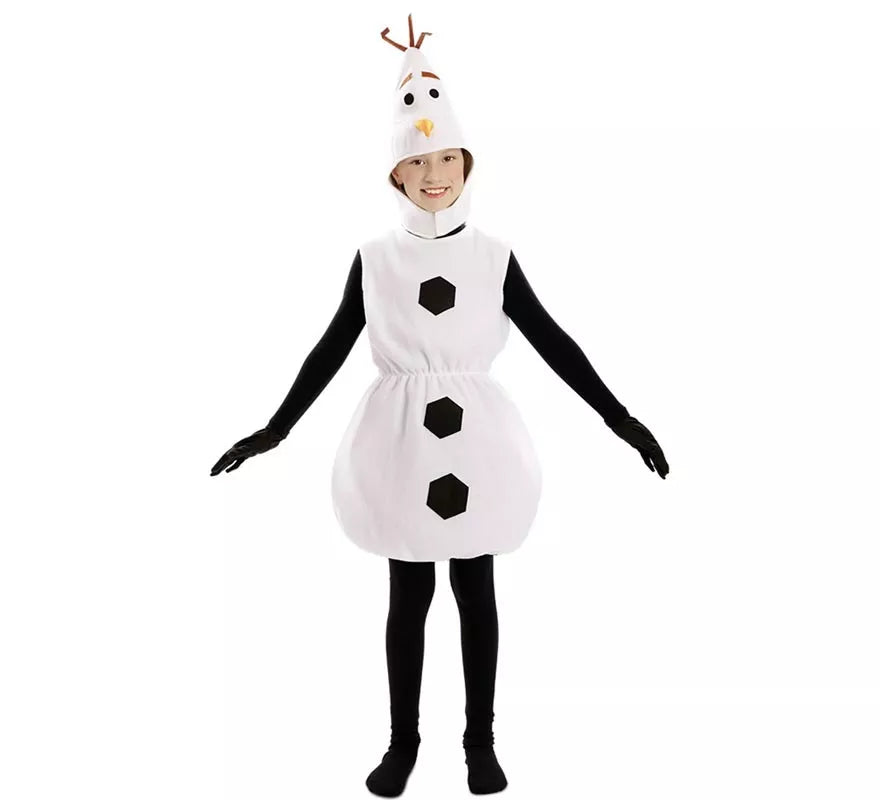 Disfraz de Muñeco de Nieve para niños