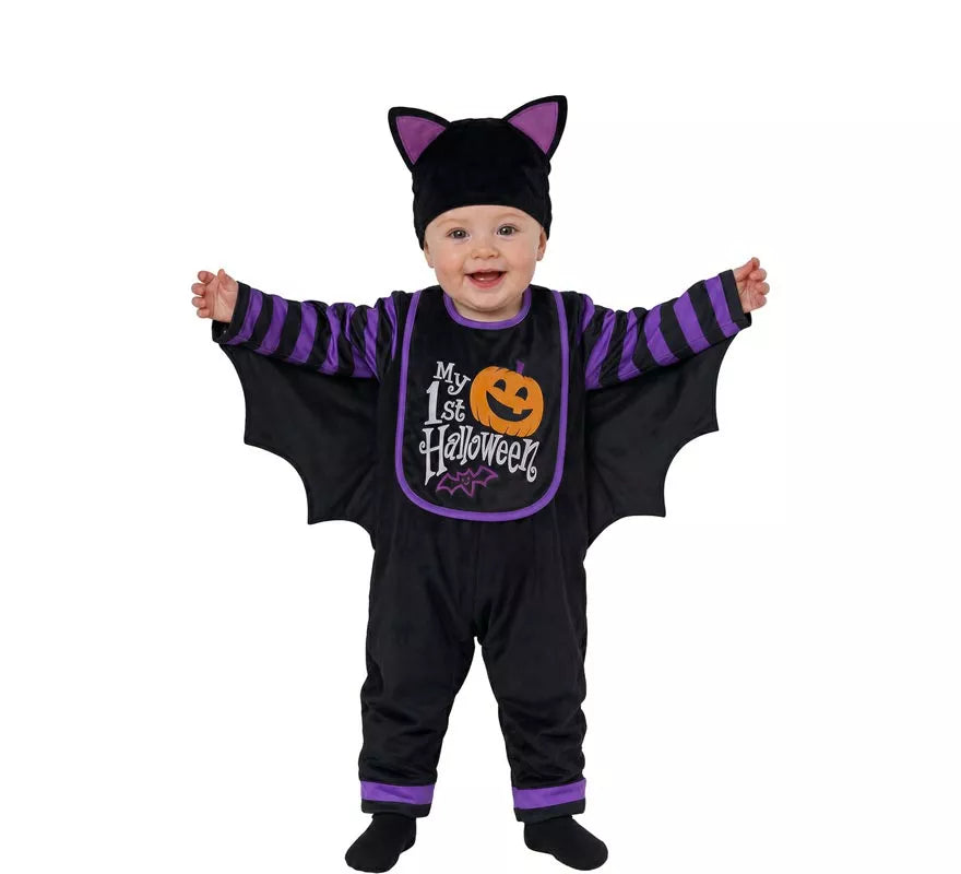 Disfraz de Murciélago 1st Halloween para bebé