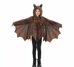 Brown Bat Costume with Wings for Girl