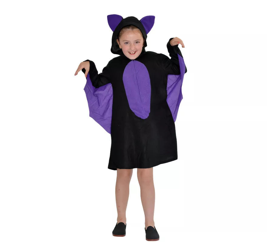 Translation missing: en.Disfraz de Murciélago morado para niña