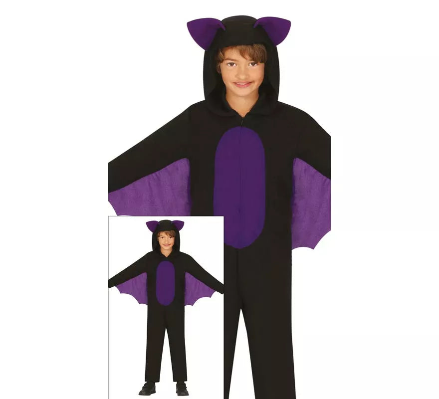 Translation missing: en.Disfraz de Murciélago morado para niño