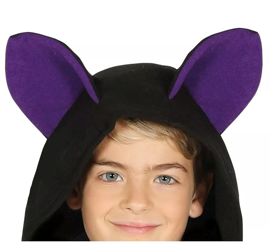 Disfraz de Murciélago morado para niño