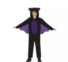 Purple Bat costume for children