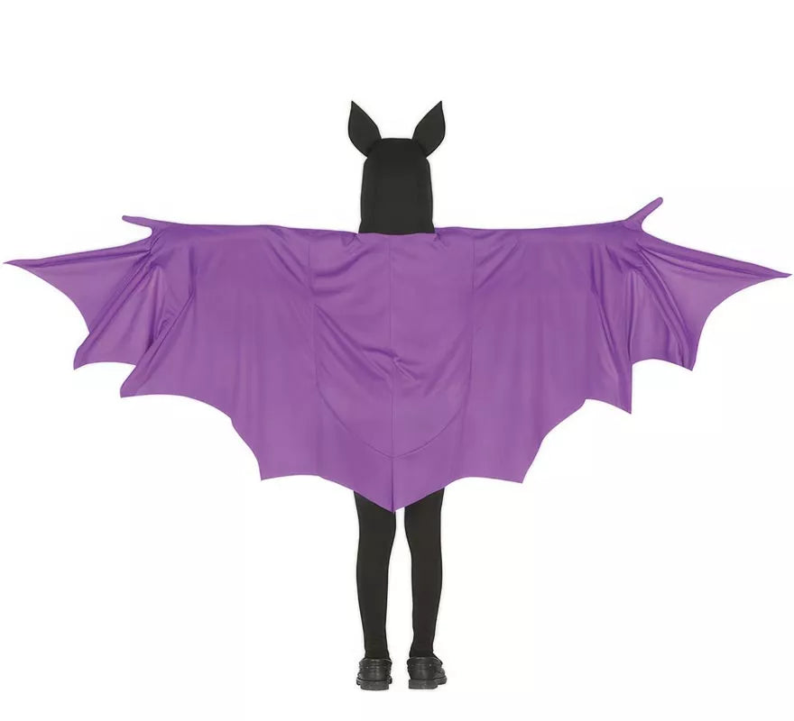 Disfraz de Murciélago Morado para niños