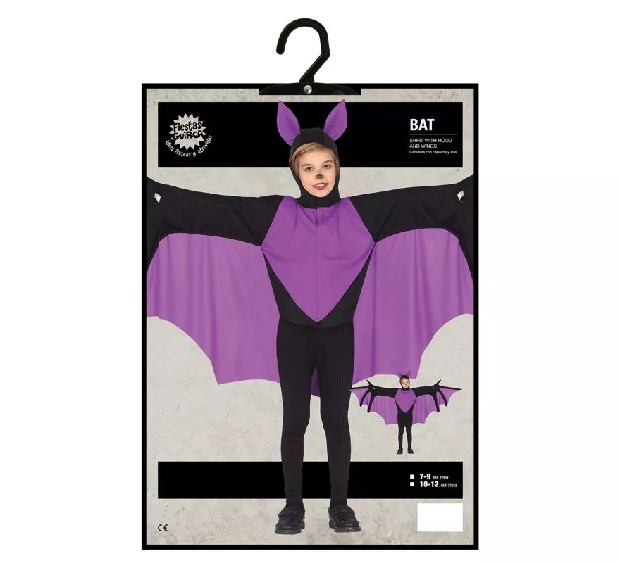 Translation missing: en.Disfraz de Murciélago Morado para niños