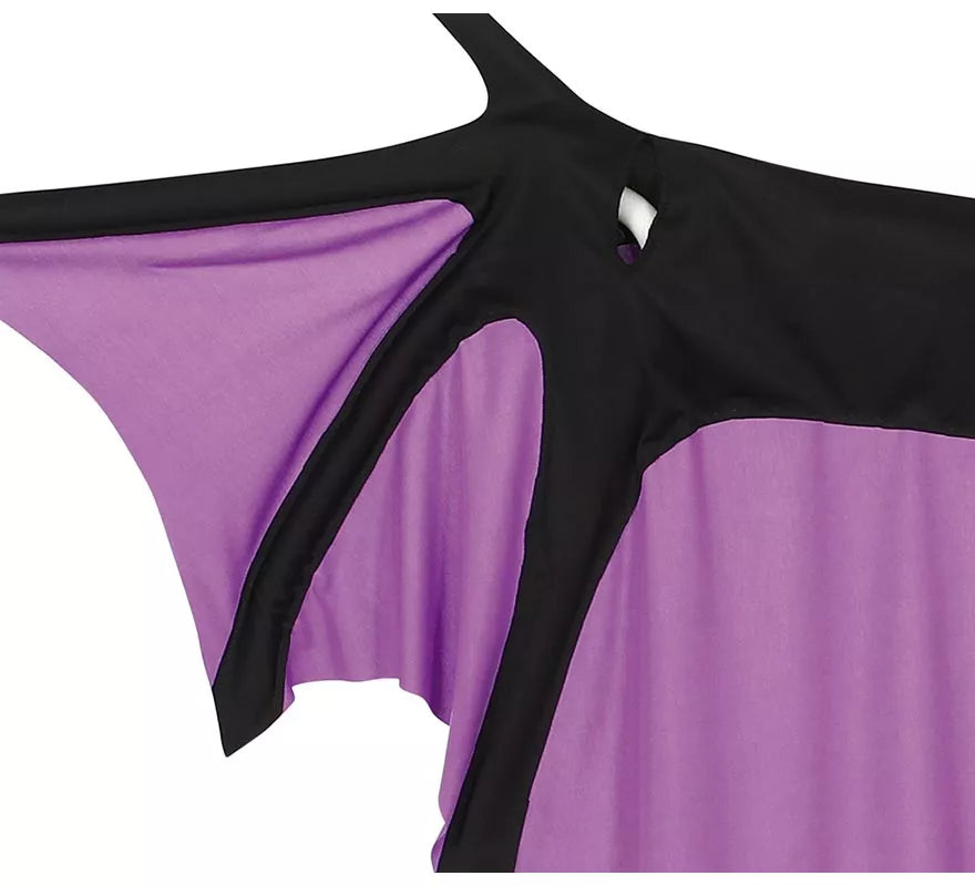 Disfraz de Murciélago Morado para niños