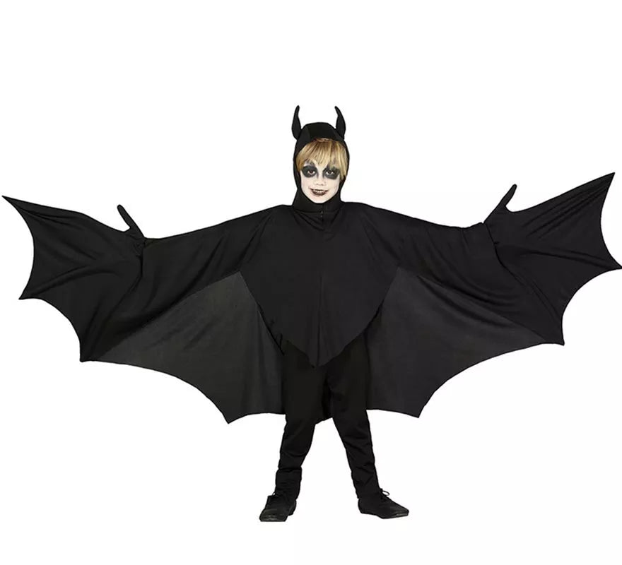 Disfraz de Murciélago Negro para niño