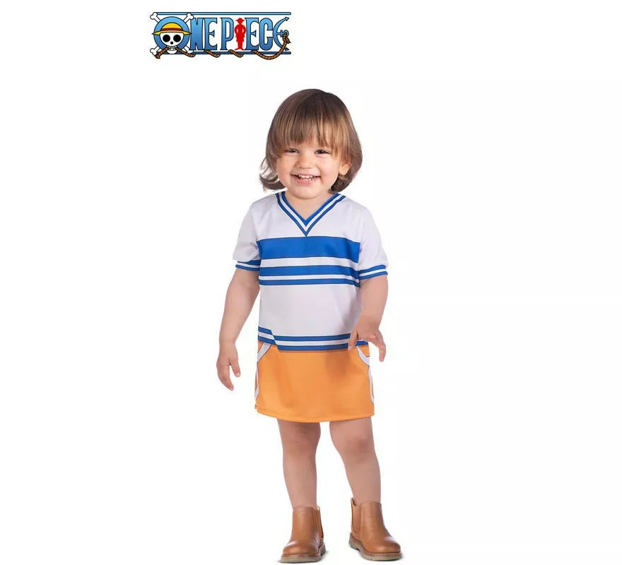 Disfraz de Nami de One Piece para bebé
