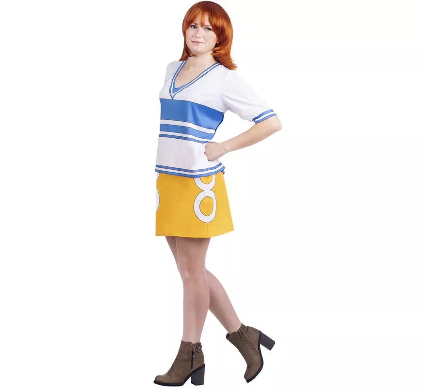 Disfraz de Nami de One Piece para mujer