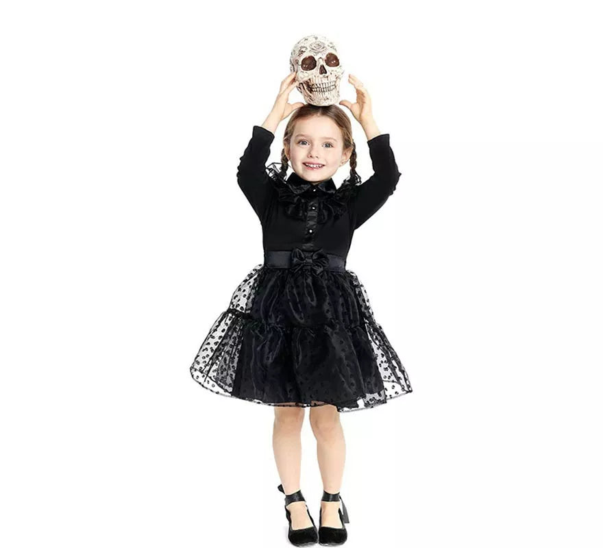 Disfraz de Niña de Baile de Promoción Gótico para bebé y niña