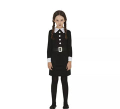 Sinister Girl costume with belt for girls