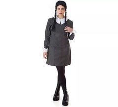 Black Polka Dots Sinister Girl Costume for women