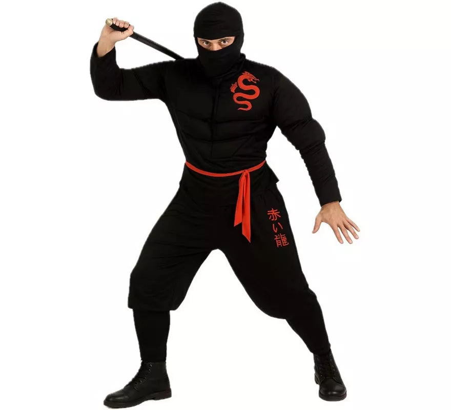Translation missing: en.Disfraz de Ninja del Dragón para hombre