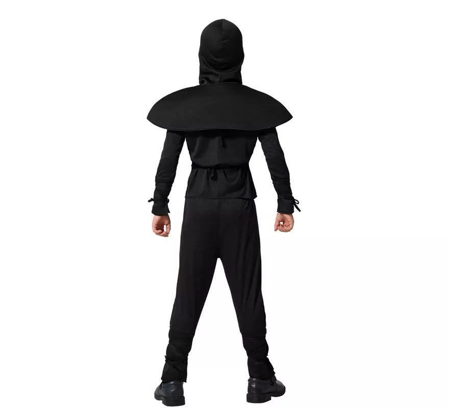 Disfraz de Ninja Dragón blanco para niño