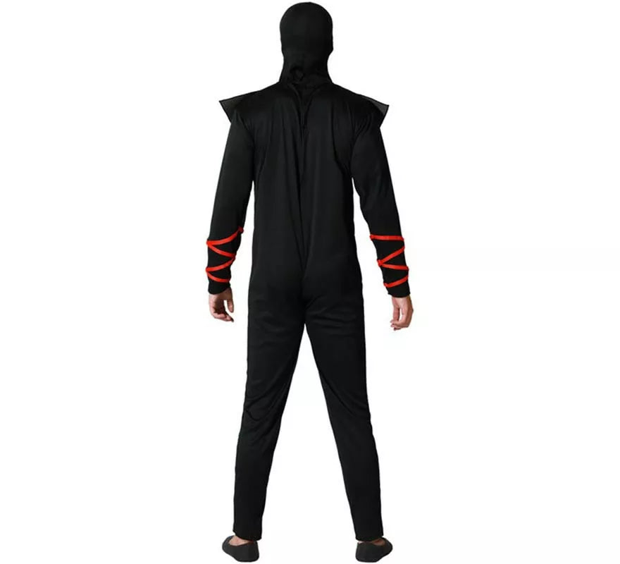Translation missing: en.Disfraz de Ninja Dragón rojo para hombre