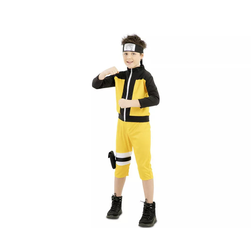 Disfraz de Ninja Hokage de Anime para niño