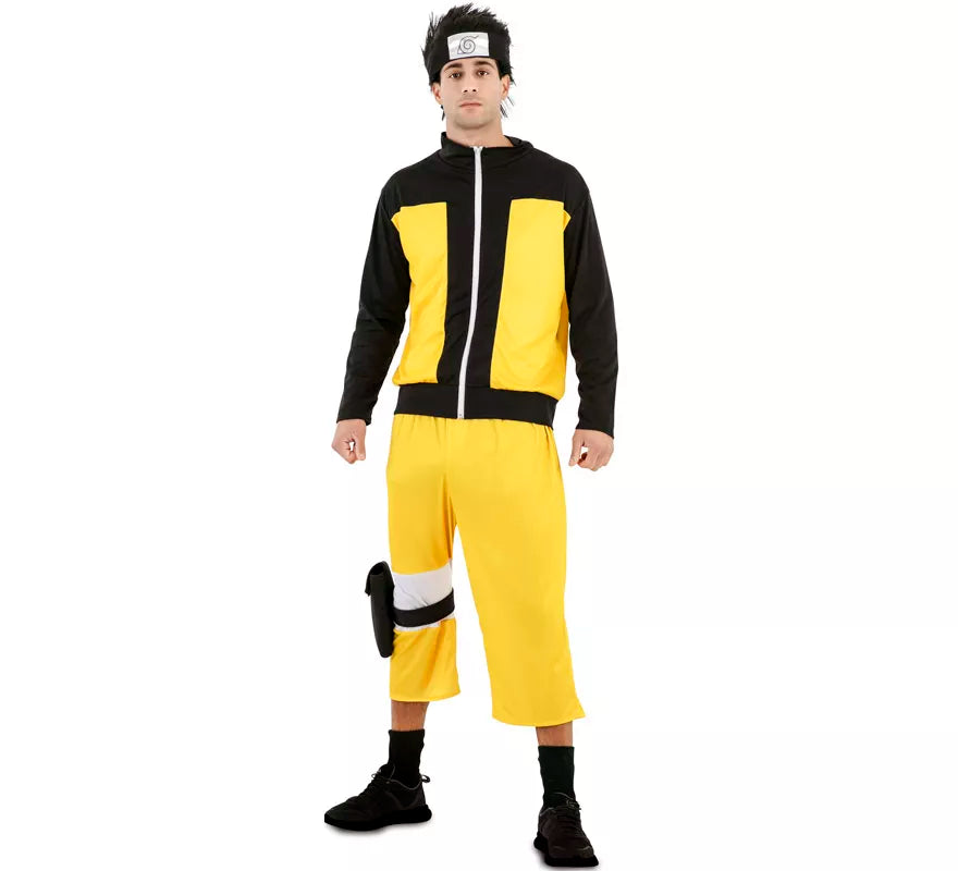 Disfraz de Ninja Hokage de Anime para hombre