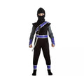 Disfraz de Ninja Morado para niño