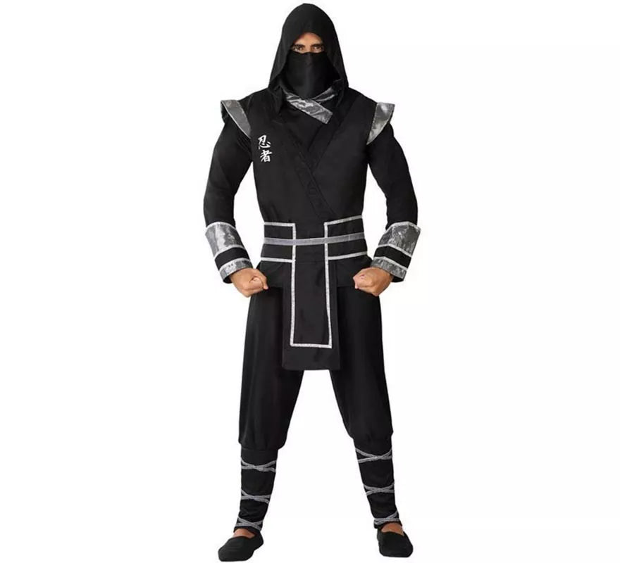 Translation missing: en.Disfraz de Ninja Negro para hombre