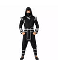 Disfraz de Ninja Negro para hombre