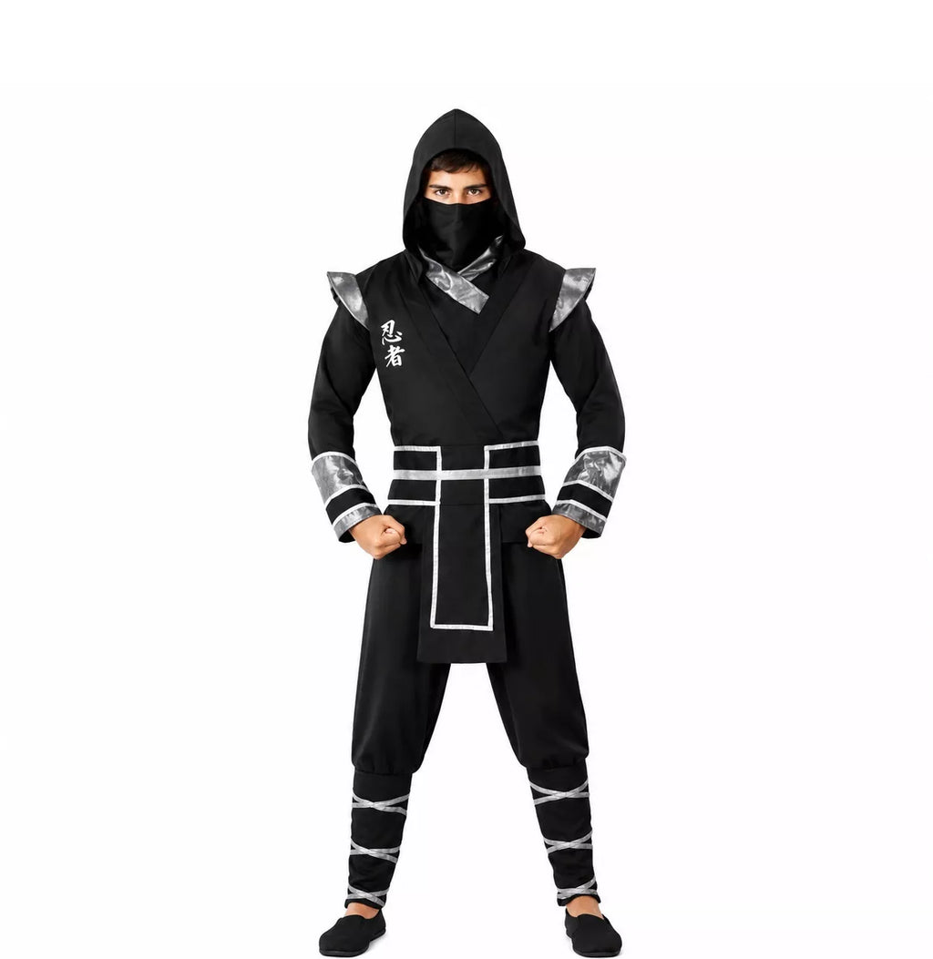 Disfraz de Ninja Negro para hombre