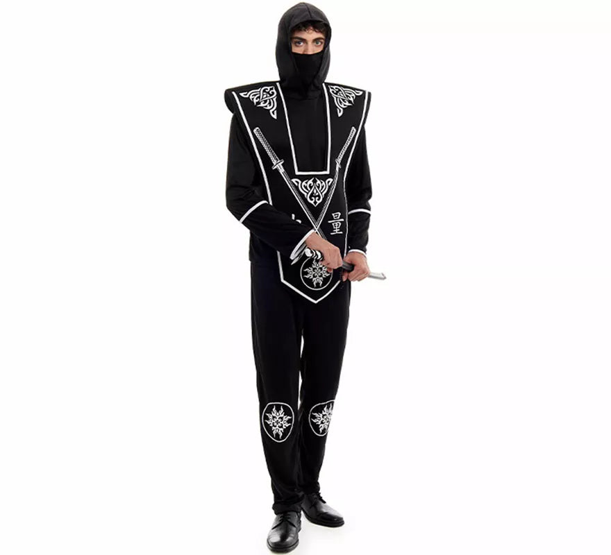 Translation missing: en.Disfraz de Ninja negro para hombre