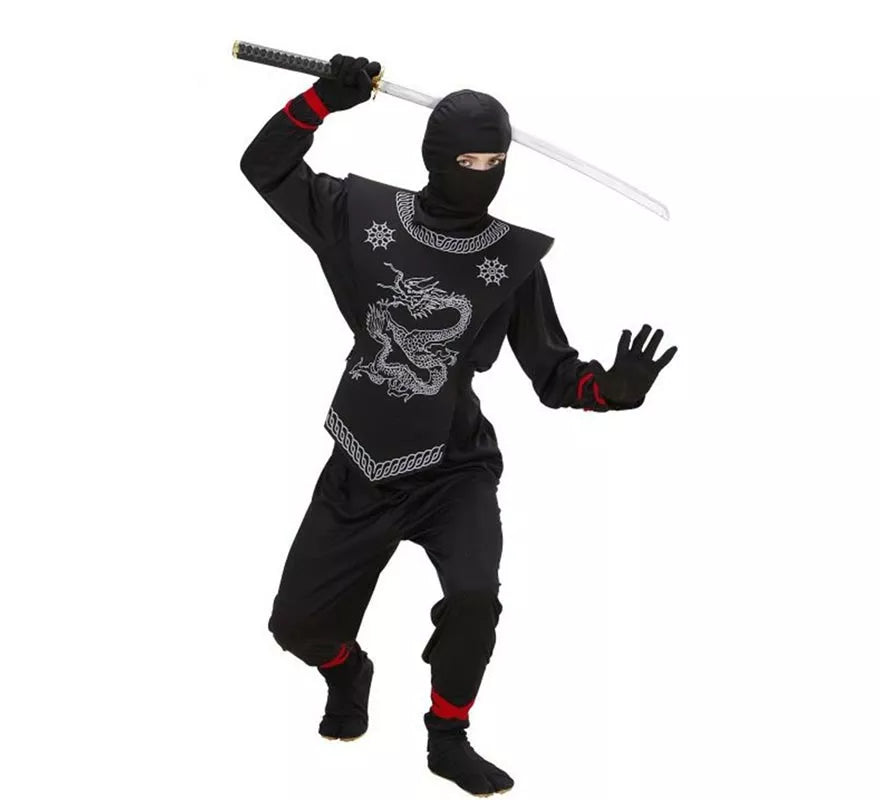 Disfraz de Ninja negro para niño