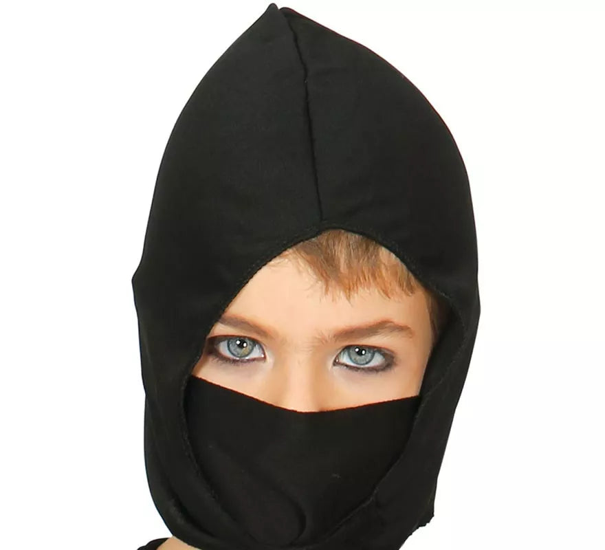 Disfraz de Ninja negro para niño